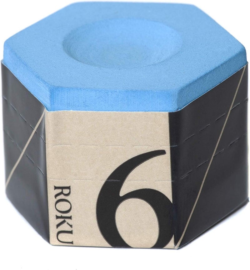 KAMUI Roku Pool cue Billiard Chalk - Blue - Image 1